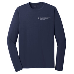 ST340LS - C146E031 - EMB - Council District Long Sleeve Wicking T-Shirt