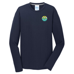 PC381LS - EMB - Camp Mattatuck Long Sleeve Performance T-Shirt